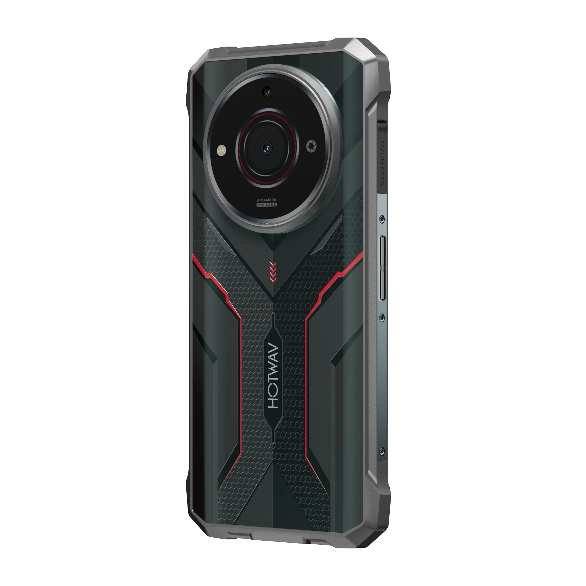 HOTWAV T7S Rugged Smartphone Ultra Thin 6280mAh Battery Mobile Phone 6.52'' HD+ 4GB RAM 128GB ROM 21MP Android 13 Cellphone