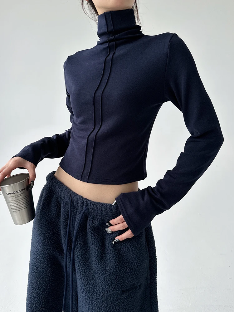 

Женская облегающая футболка-базовый слой Sli High Ne Fce с начесом для осени и зимы