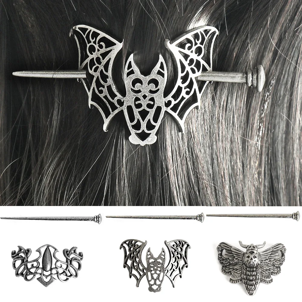 

1pcs Nordic Viking Hair Accessories Hair Pin Stick Clips for the hair womens,girlfriend birthday gift ,Hair Clip Metal Jewelry