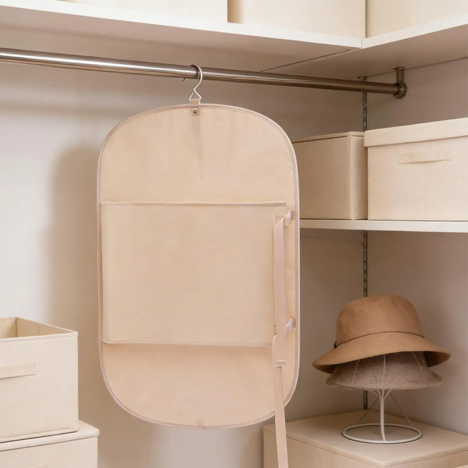 

Складная пылезащитная доска для хранения пуховиков и одежды, органайзер для гардероба, современный стиль, прямоугольный узор, ткань