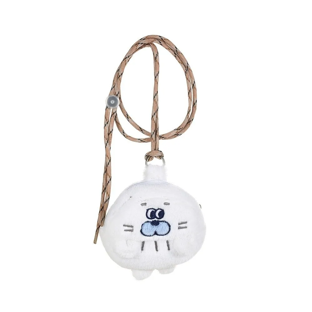 High Quality Cute Seal Coin Purse Soft Versatile Hanging Neck Storage Bag Animal Earphone Pouch