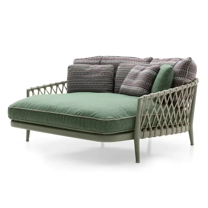 Modern Italian Style Outdoor Rattan Furniture Pool Garden Beach Patio Set