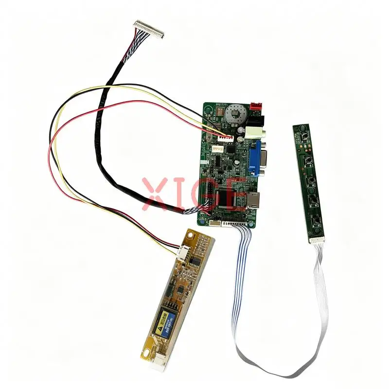 

LCD Monitor Controller Drive Board Fit IAUX14 HV150UX1 ITUX97 HSD150PU1 1-CCFL 1600x1200 1600*1200 LVDS 30-Pin HDMI+VGA DIY Kit