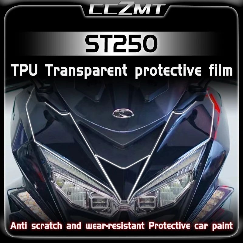 

For KYMCO Xciting ST250 2023 Invisible Car Clothing Protection Film Decal Transparent Sticker Modification Accessories