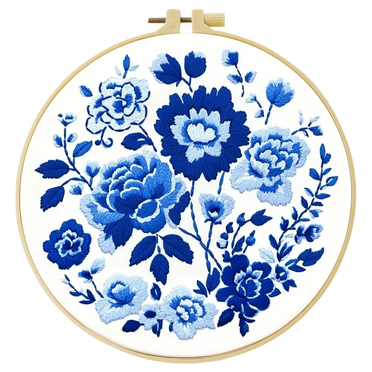 Kit Ricamo Fiori Blu 20x20cm/1 - Home Textiles Discount recensione e prezzo