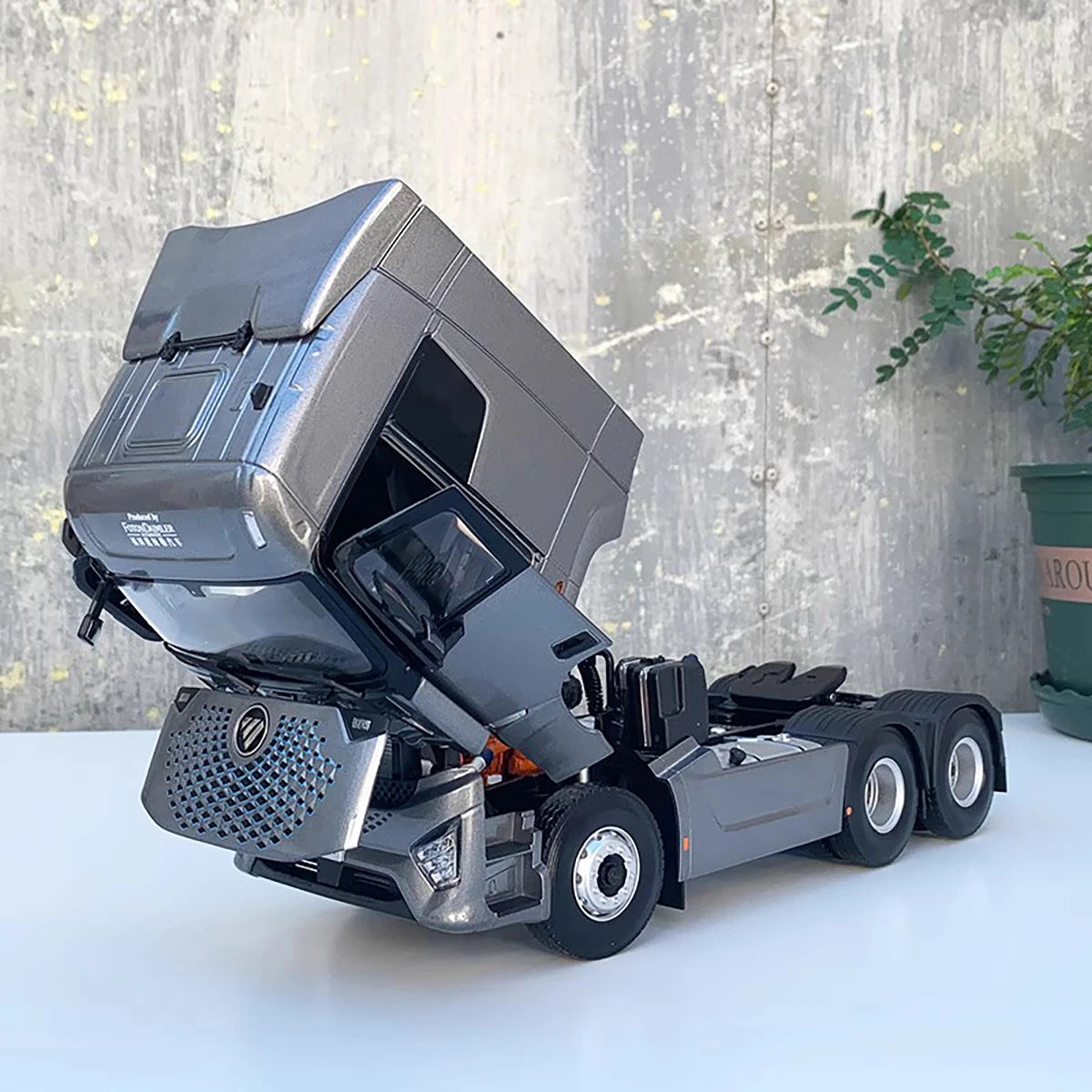 Foton Auman Galaxy Est Heavy Tractor Classic 1:24 Scale Alloy