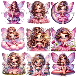 Fairy fairies in a fairy tale world Iron On Patch Heat Transfer On Clothes DTF  Iron on transfer Heat Transfer On Clothes