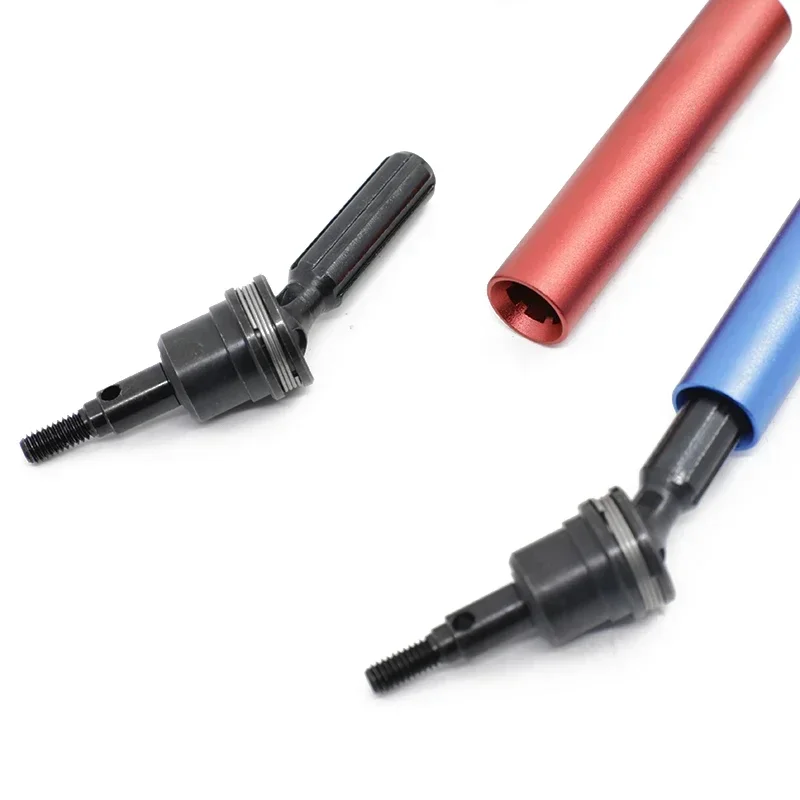 CatRC 4pcs Metal Front and Rear Drive Shaft for Arrma 3S 1/10 SENTON Granite VORTEKS Old Big Rock V1 V2 Upgrade Parts