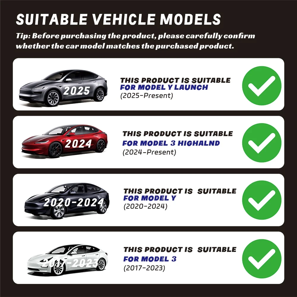 For Tesla Model Y Launch 2025-2020 Model 3 Highland 2024-2017 Air Outlet Under Seat Protective Cover 1 Pair Vent Mesh Filter
