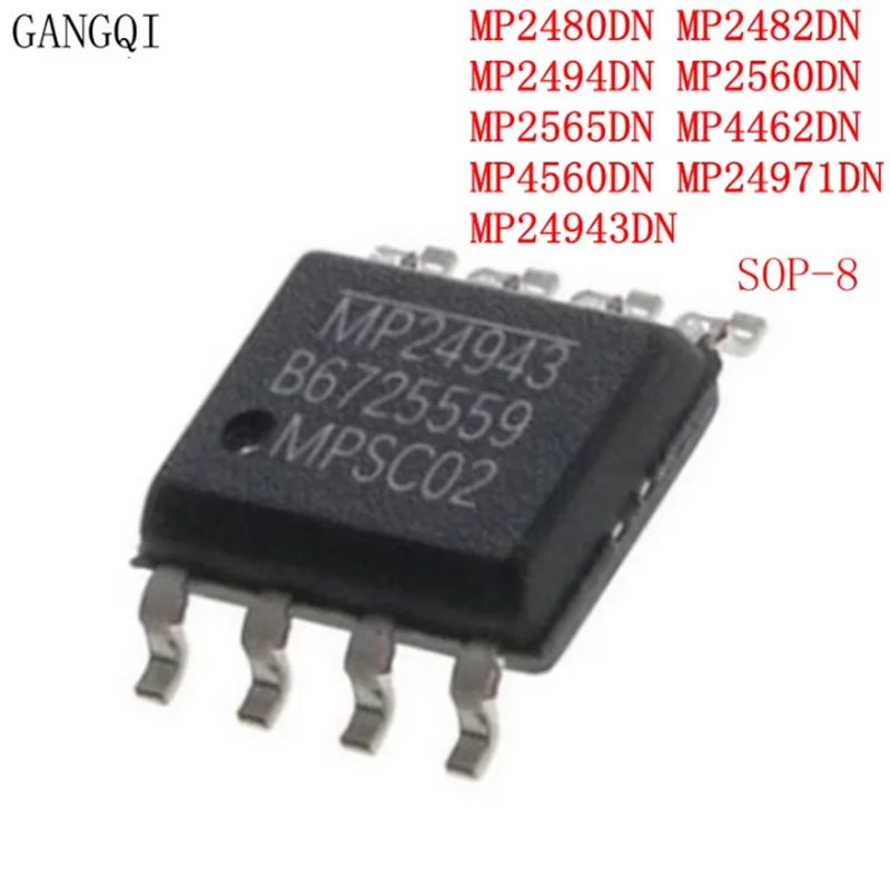 5Pcs/Lot MP2480DN MP2480 MP2482DN MP2482 MP2494DN MP2560DN MP2565DN MP4462DN MP4560DN MP4462 MP24943DN MP24971DN SOP-8 In Stock