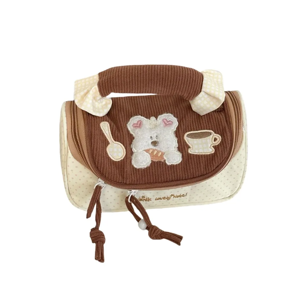 

Puppy Dog Cartoon Stationery Bag Desktop Storage Cake Butterfly Korean Style Pencil Case Pink/Blue/Coffee Aesthetic