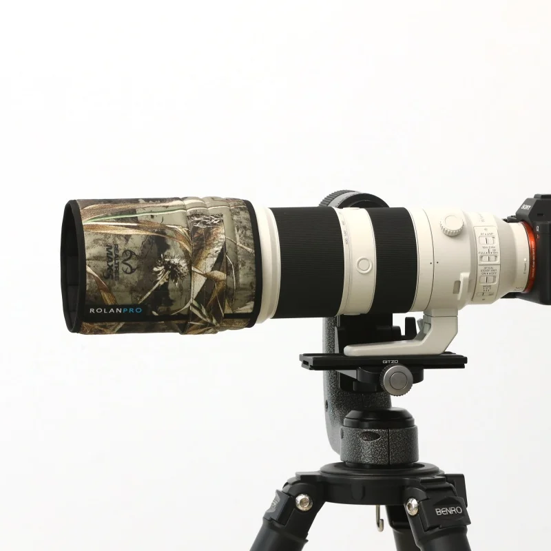 ROLANPRO Osłona obiektywu Teleobiektyw Składana osłona obiektywu do Sony 200-600/Sony FE 200-600mm F5.6-6.3 G OSS Składana osłona wykonana celna