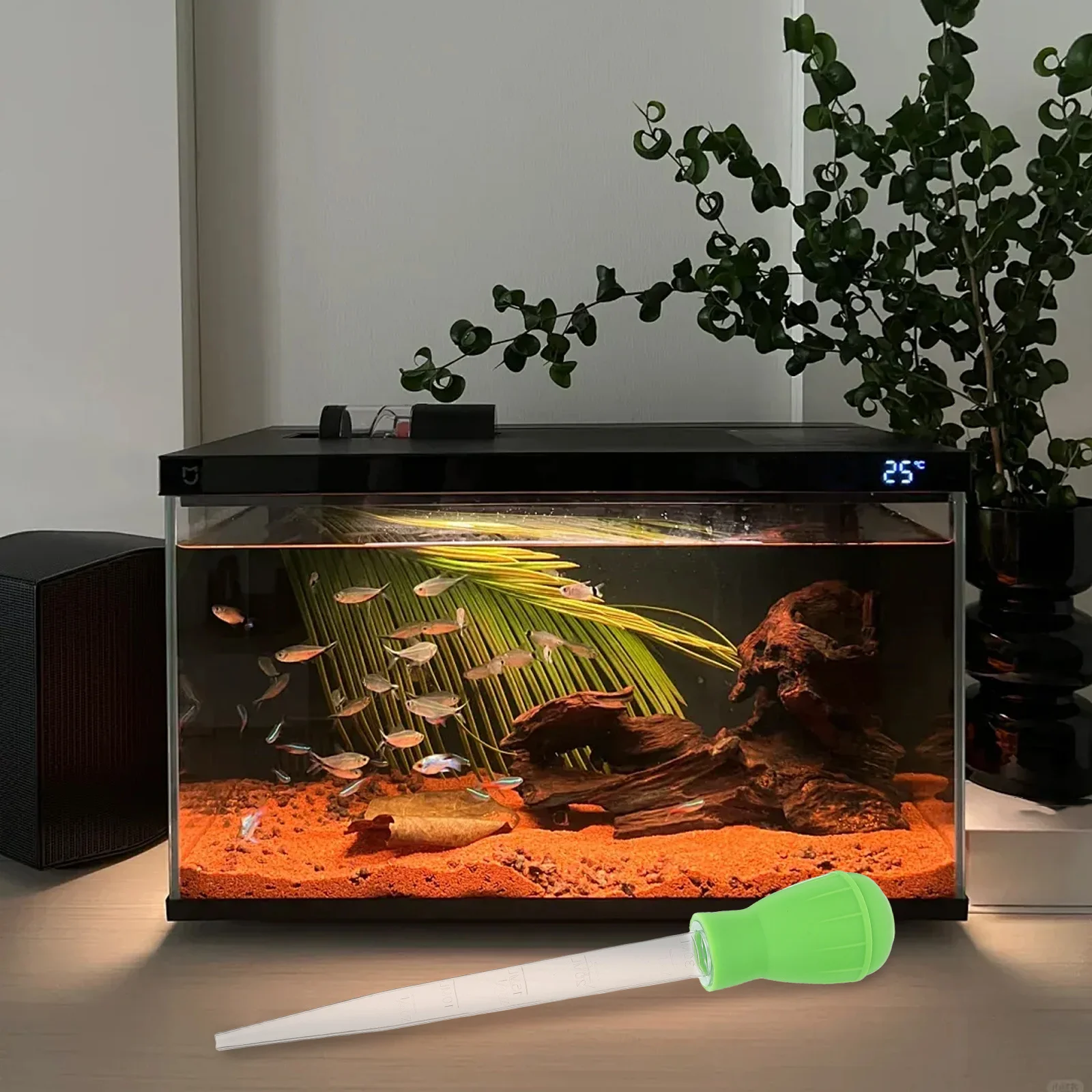 

Acrylic Water Cleaning Tube Betta Fish Tank Cleaner Convenient Cleaners Dropper