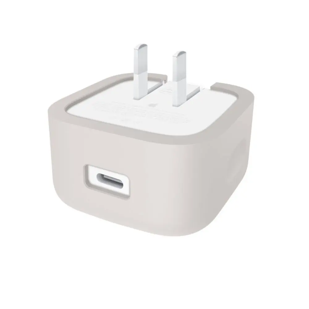 Anti-fall Charger Adapter Case USB-C Anti-collision Battery Charger Sleeve Silicone Wear-resistant for Apple Charger 40W