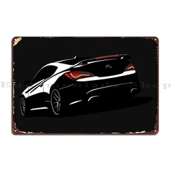 Genesis Coupe Metal Signs Printing Iron Club Vintage Pub Tin Sign Poster