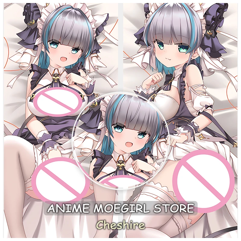 Dakimakura Azur Lane Cheshire Anime Pillowcase Kawaii Sexy Otaku Throw Custom Pillow Case Double-Sided Printed Cushion Covers