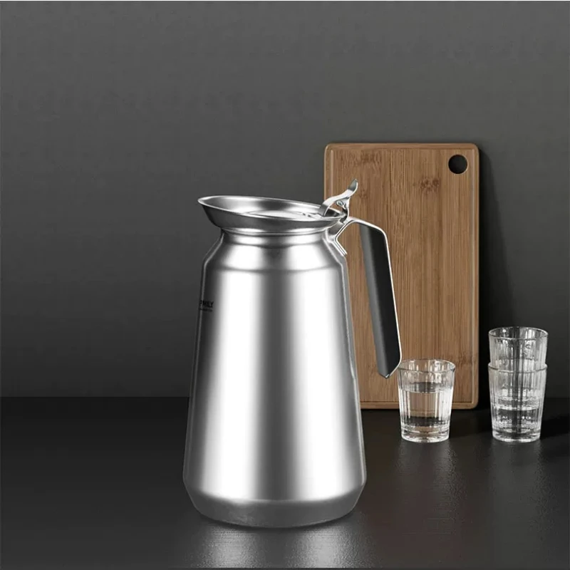 LMM stainless steel cold kettle household water storage large capacity ice drink cold kettle thickened