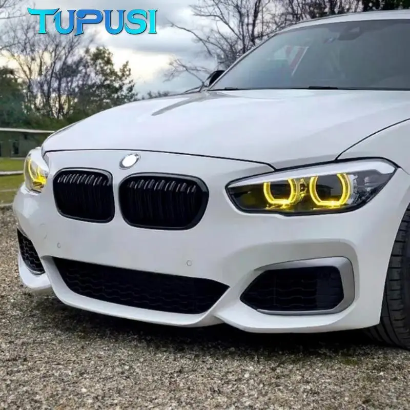 Yellow Angel Eye DRL Module Daylight for 2016 2017 2018 BMW 1 Series F20 F21 114d 118d 120i LCI LED Headlight OEM 63117428425 view 4