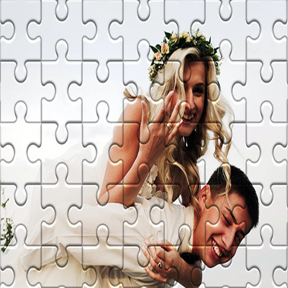 35/150/300/500pcs Creative Friend Couple Customizable Picture Custom Puzzles in Photos For Family Decor boyfriend Gift