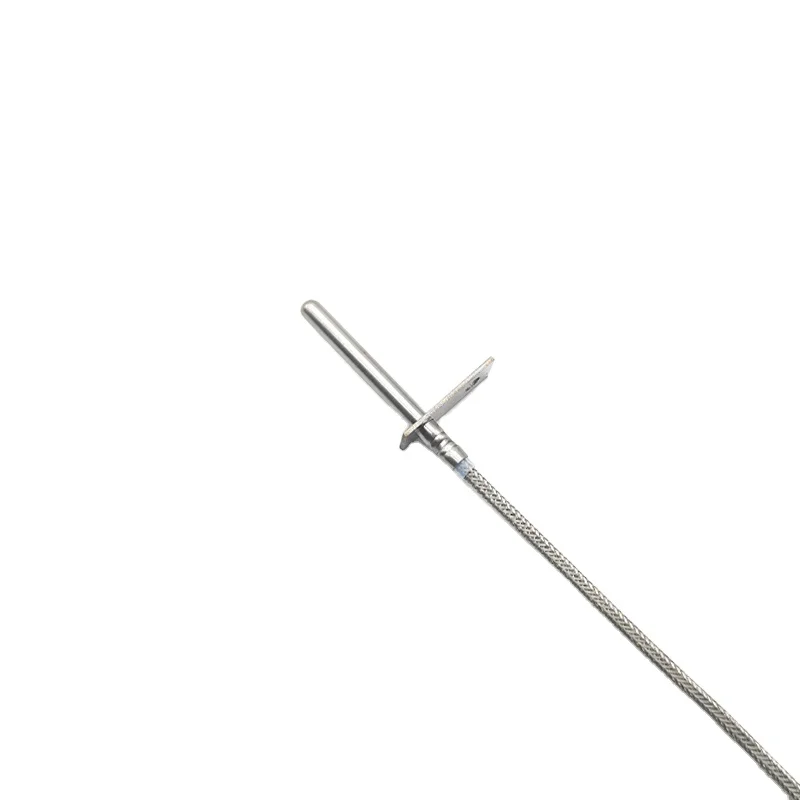 30PCS Stainless Steel Flange Probe Fast Response PT500/PT1000 NTC Sensor Thermistor For Air Fryer Electronics Temperature Sensor