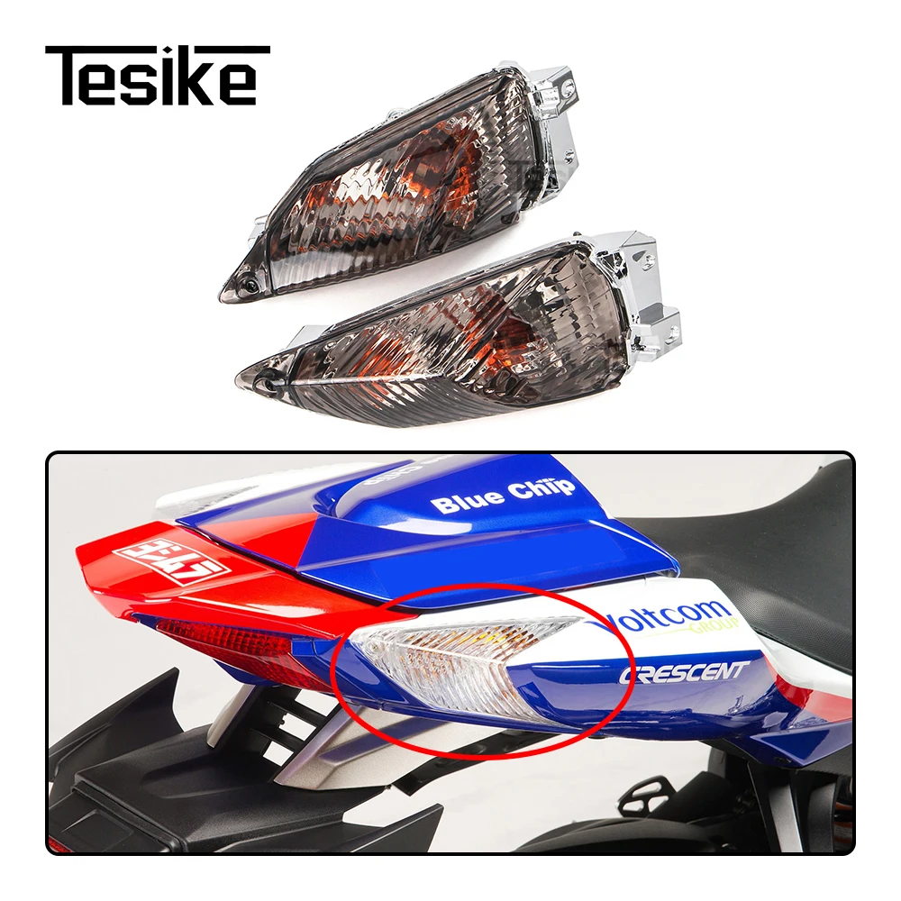 Motorcycle Rear Turn Signal Light For Suzuki GSX R600 GSX R750 2011-2017 Indicators Warning Rear Direction Winker Lamp