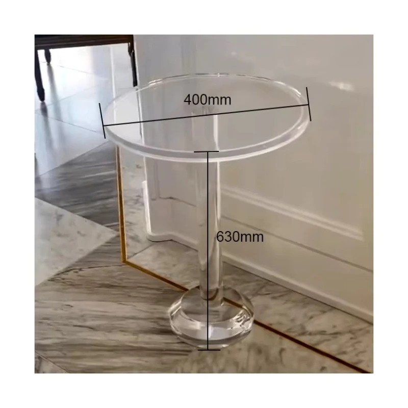 

Factory direct sales acrylic coffee side table transparent acrylic table