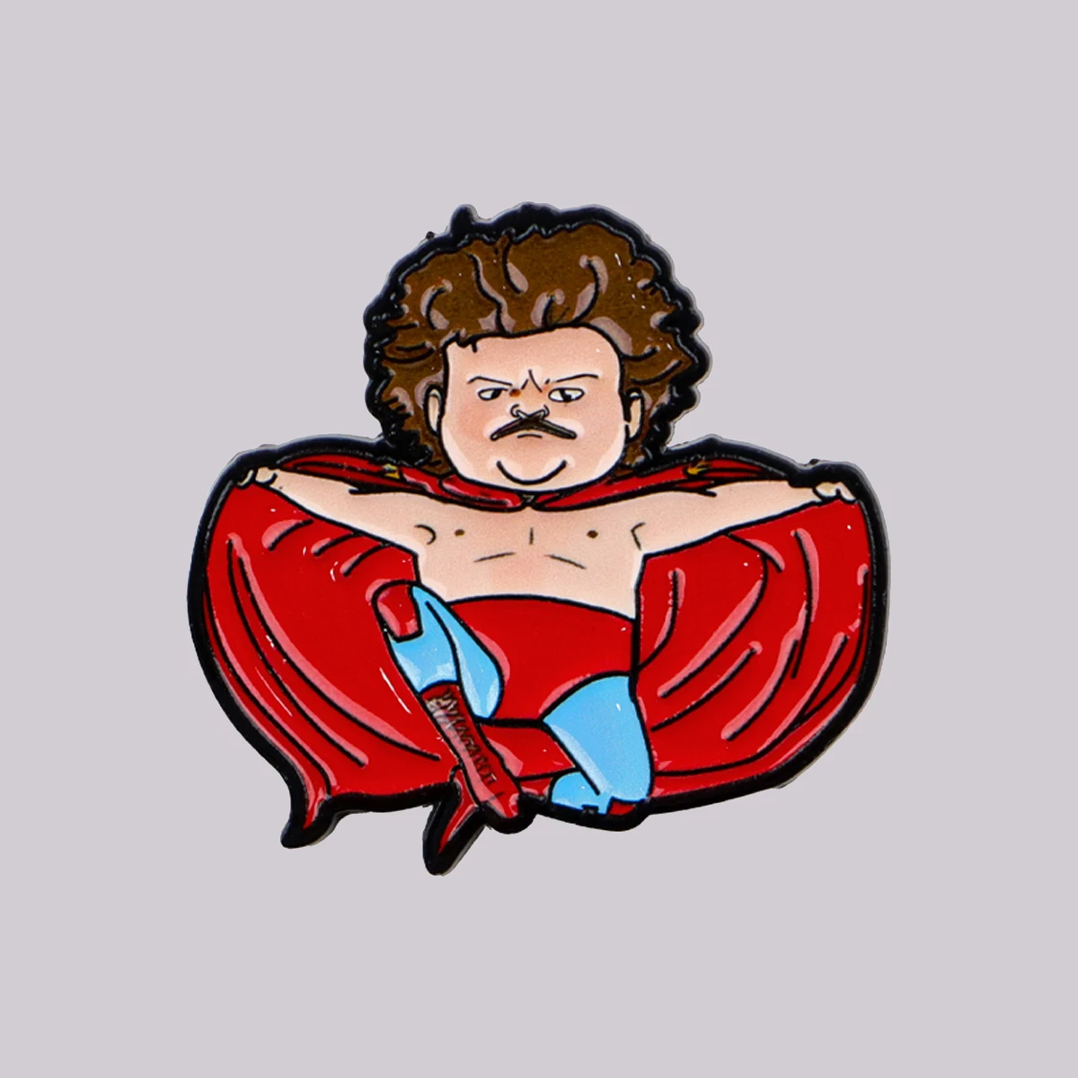 Pin de Esmalte de Personagem Divertido, Broche de Desenho Animado, Crachá para Mochila, Acessórios de Vestuário, Joias de Moda, Presentes para Amigos