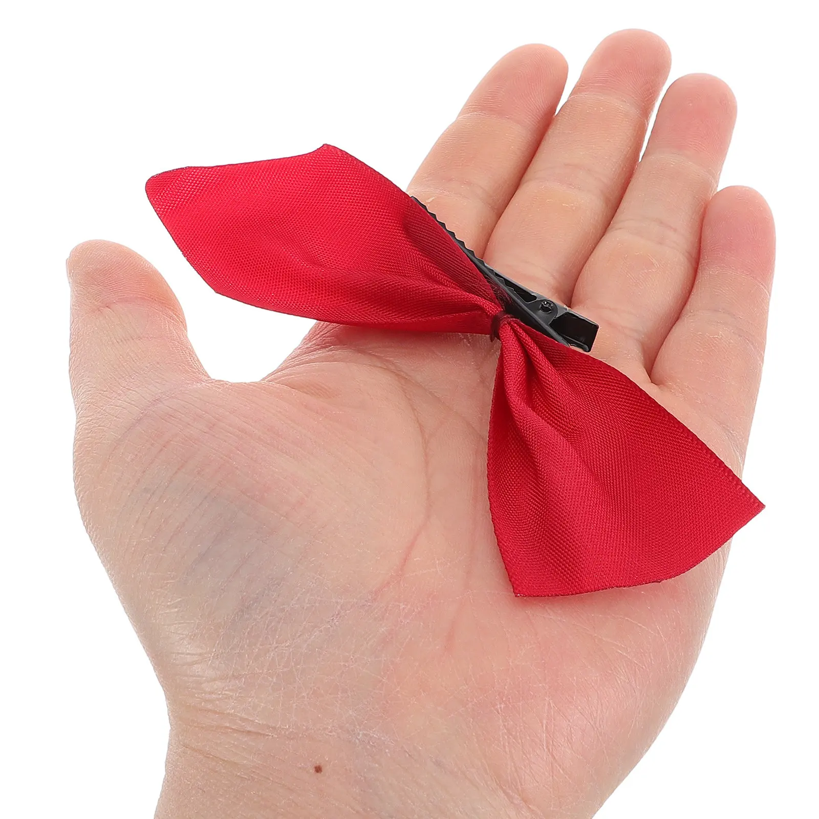 

3Pairs Bow Hair Clips Large Satin Half-Grip Hair Bows Clips Elegant Hairstyle Accessories for Women Girls Kids