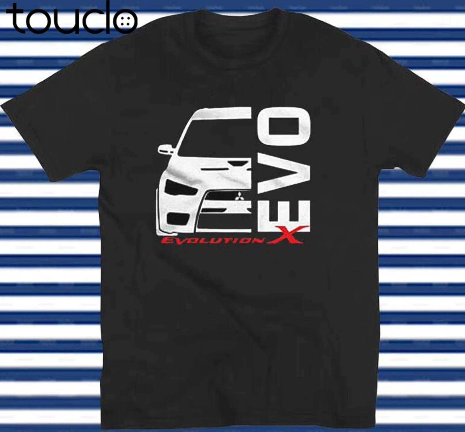 Evo X 10 Lancer Evolution T-Shirt Brand Man T Shirt  New Brand Tee Cotton Clothes New Printed T Shirts