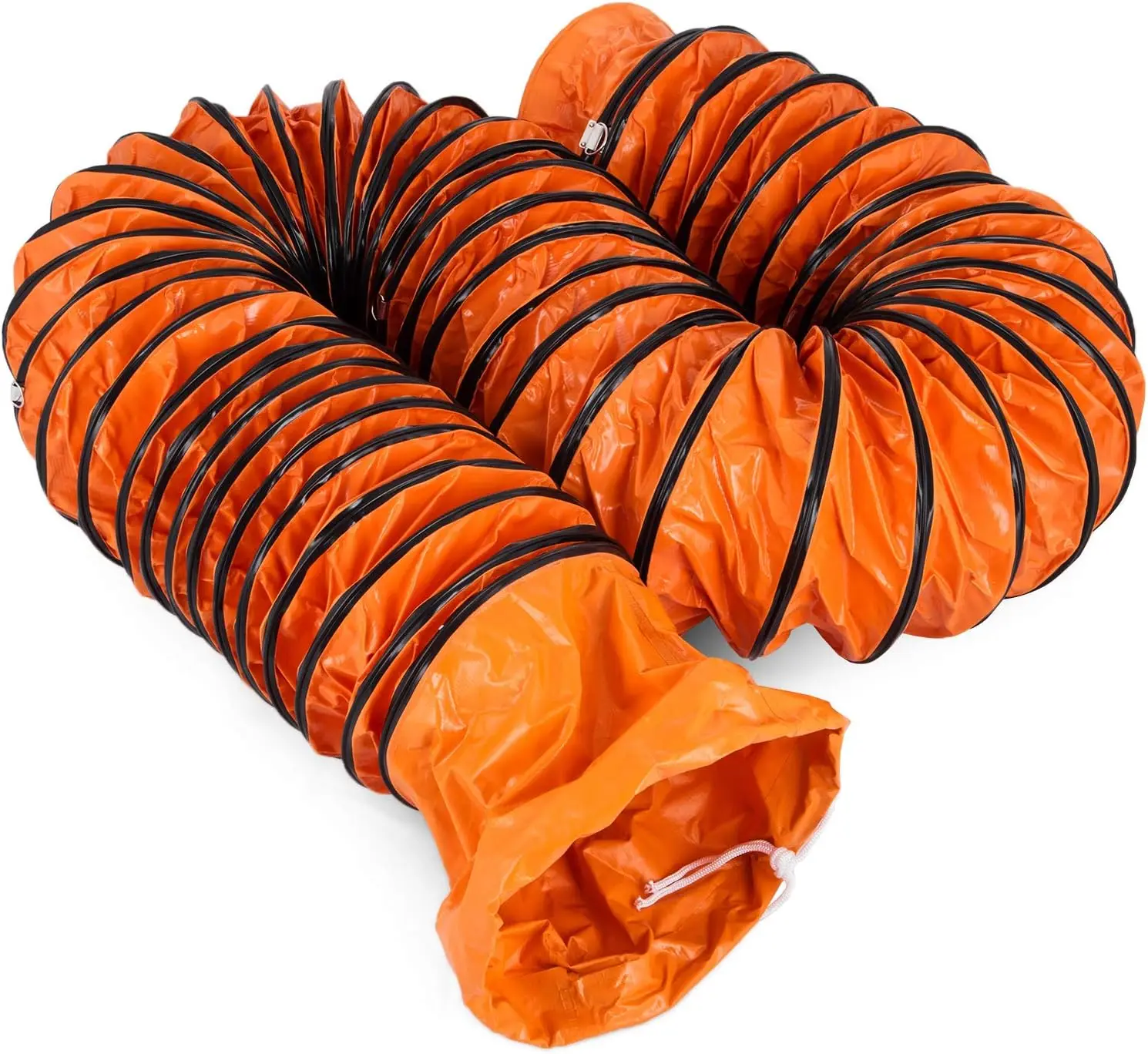 Mophorn 32ft Duct Hosing PVC Flexible Ducting Hose for 12inch Utility Blower Ventilation Fan Exhaust Fan