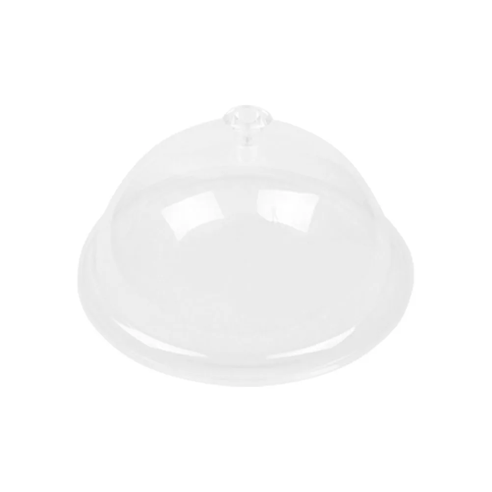 

1pc Round Food Lid 10 Inch Transparent PVC Material Heavy Duty Kitchen Dessert Protection Cover Food Covers Restaurant Practical