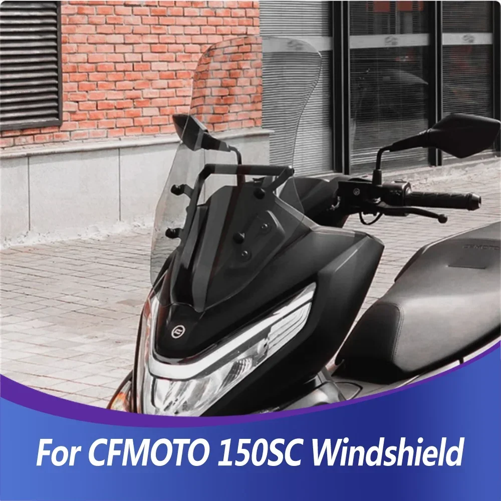 

Windshield modification 150 SC raised windshield accessory non-destructive installation windshield For CFMOTO 150SC accessory