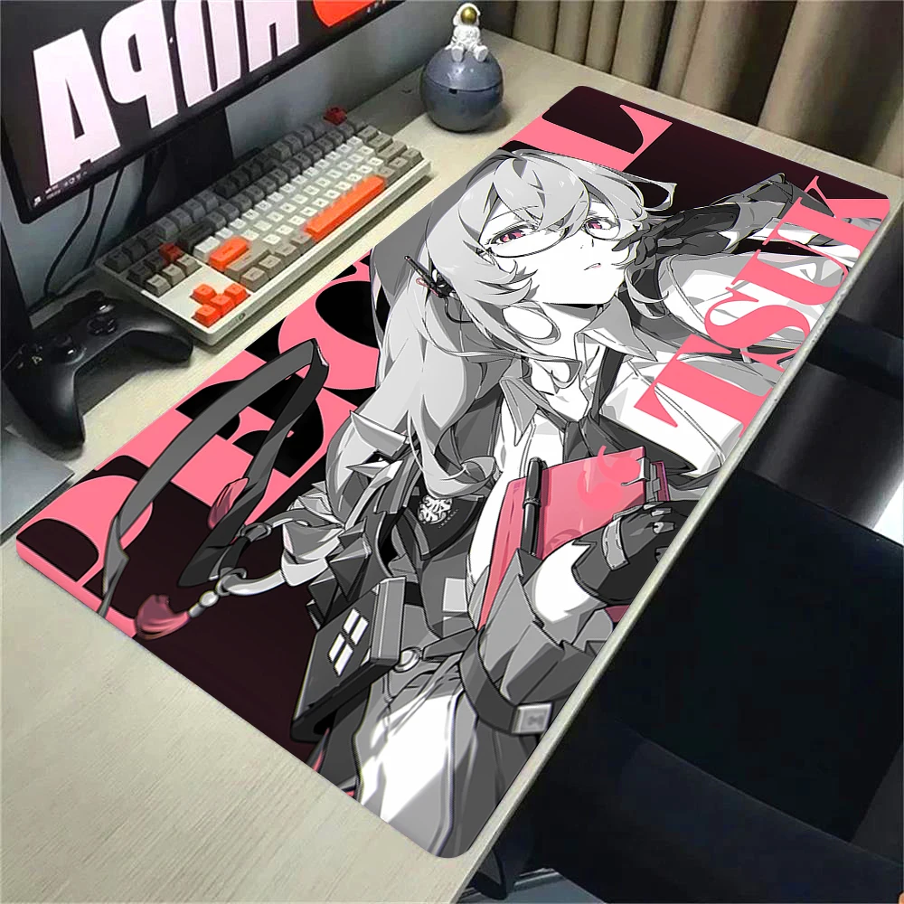 Zenless Zone Zero Mouse Pad ZZZERO ZZZ Nicole Koleda Lycaon Ellen Corin Tsukishiro Yanagi Large Kawaii Laptop Keyboard Desk Mat