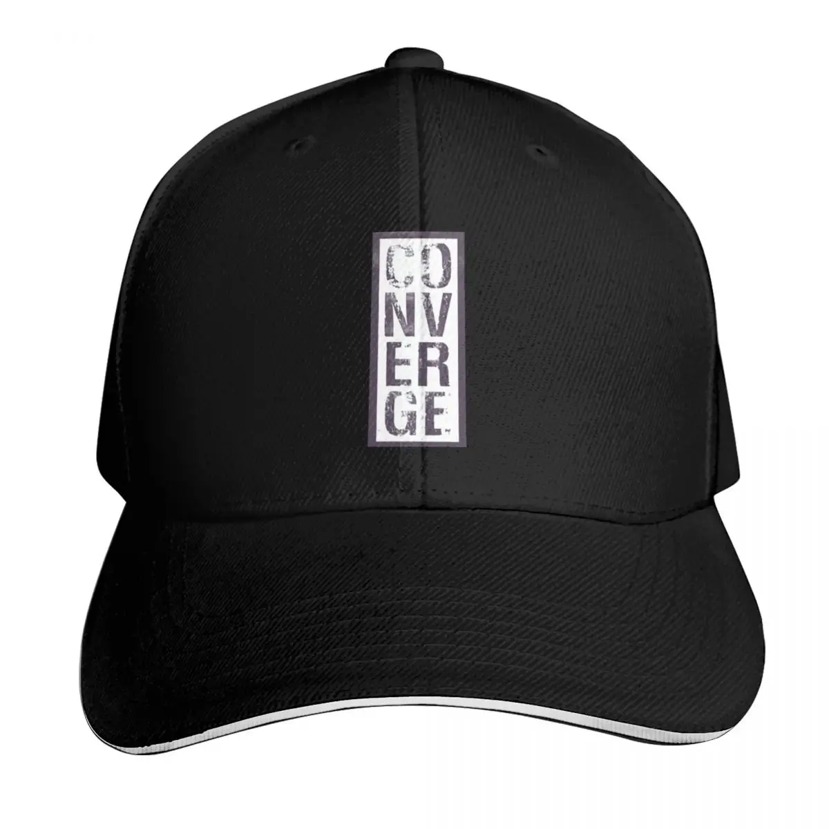 Converge Vertical Sticker Baseball Cap Unisex for Men Women Outdoor Golf Running Hiking Summer Beach Travel