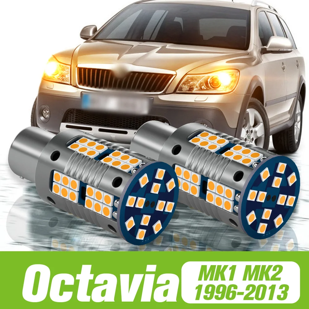 

2pcs For Skoda Octavia 1 MK1 2 MK2 1996-2013 LED Turn Signal Light Turning Lamp 2006 2007 2008 2009 2010 2011 2012 Accessories