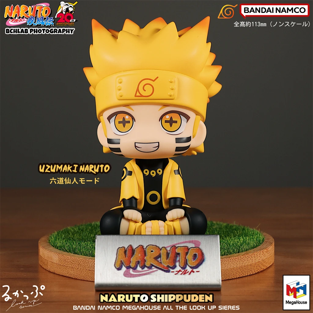 متوفر في المخزون بانداي شخصية ناروتو الأصلية ذات ستة مسارات ঋষি মোড - نموذج رسمي قابل للتقديم - لعبة قابلة للجمع على شكل نهائي #2