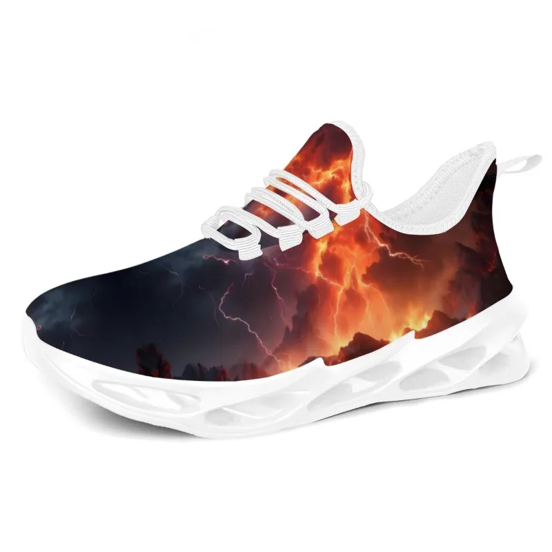 

Повседневная обувь для пар, летние дышащие кроссовки Eagle Orchid Lightning Design, модные и индивидуальные спортивные ультралегкие кроссовки