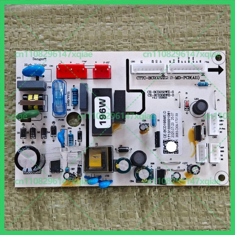 New For Midea Refrigerator BCD-196/226/256W Main Control PCB Board 17131000000507 1081 Replacement Spare Parts
