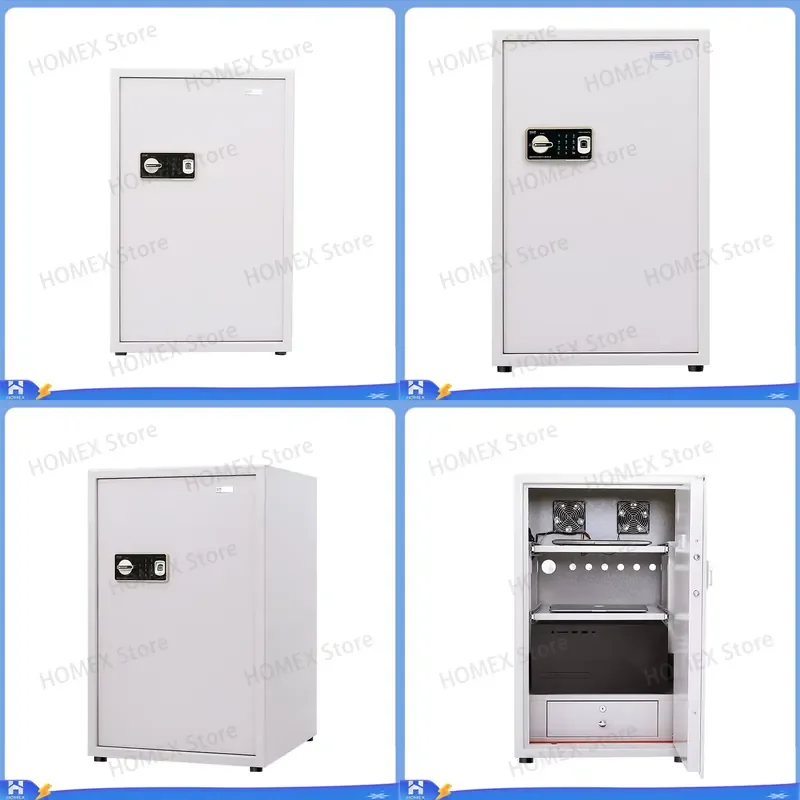 Custom Storage Gun Safe Electronic Keypad Lock Cold Rolled Steel 8mm Thick Door Home Security Cabinet