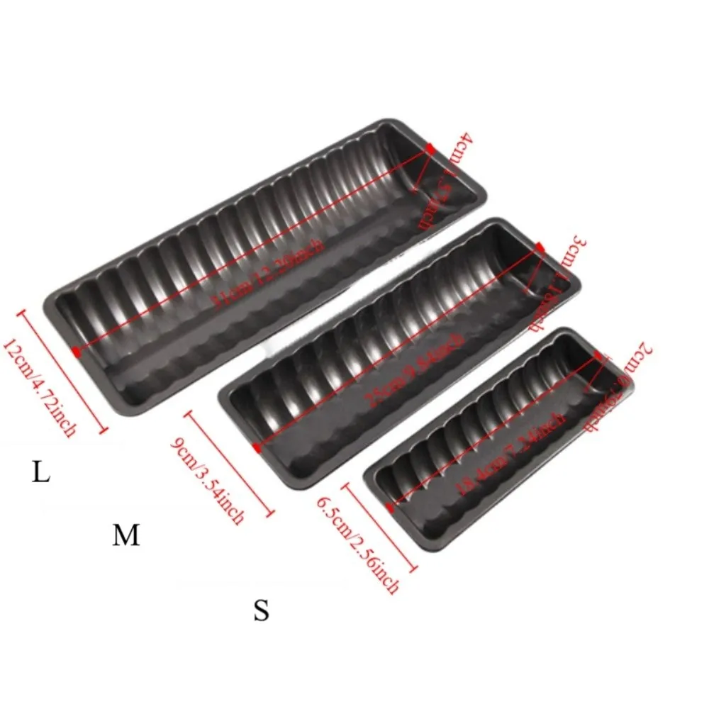 Household Carbon Steel Wheel Shape Bread Mold Heat-resistant Anti-corrosive Cylinder Loaf Pan DIY Nonstick Roll Cake Pan Bakery