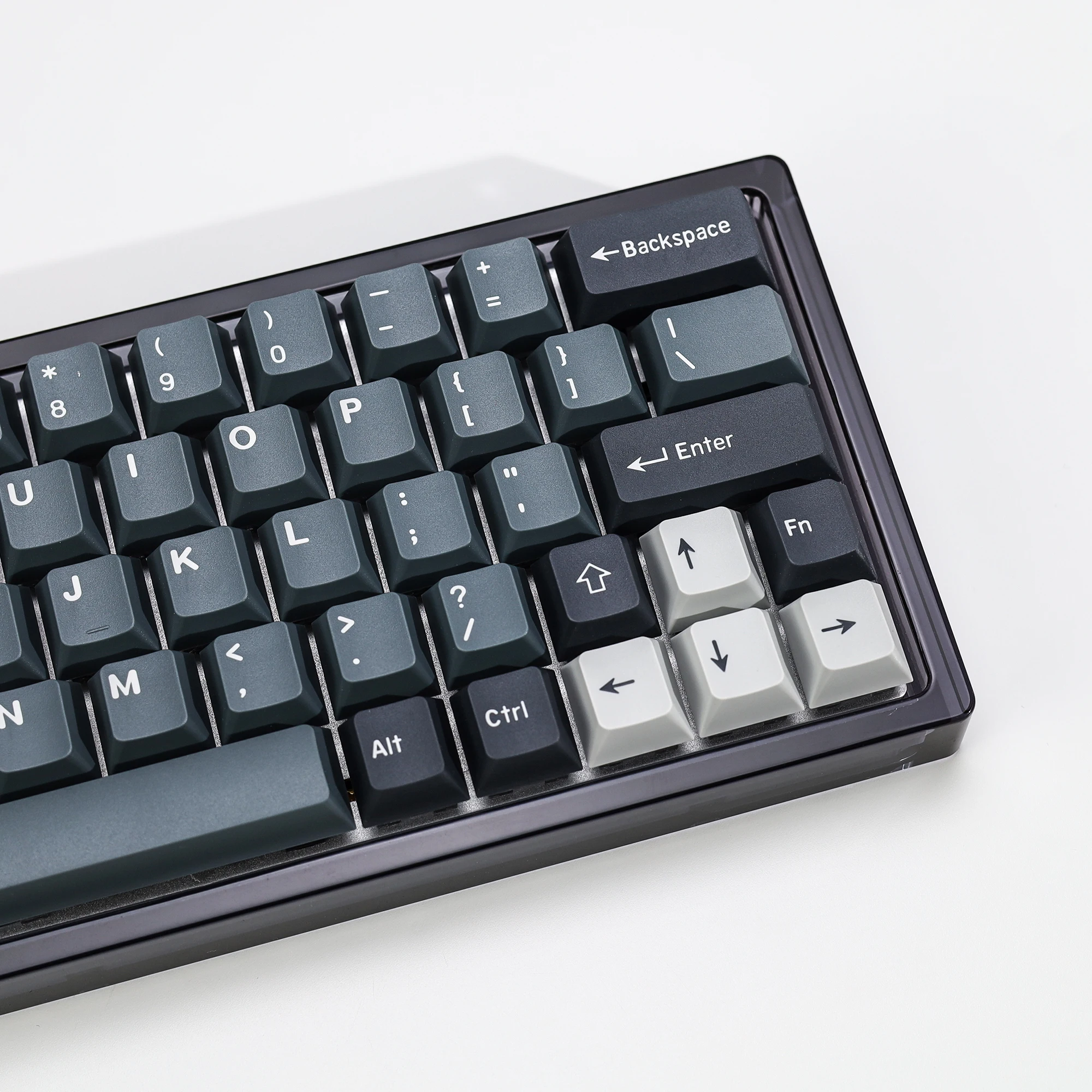 KBDiy 174 Klawisze/Zestaw PBT GMK Apollo Keycap Double Shot Minimalistyczny Profil ISO Cherry do Klawiatury Mechanicznej Gamingowej, Keycapy do MX — zdjęcie produktu 6