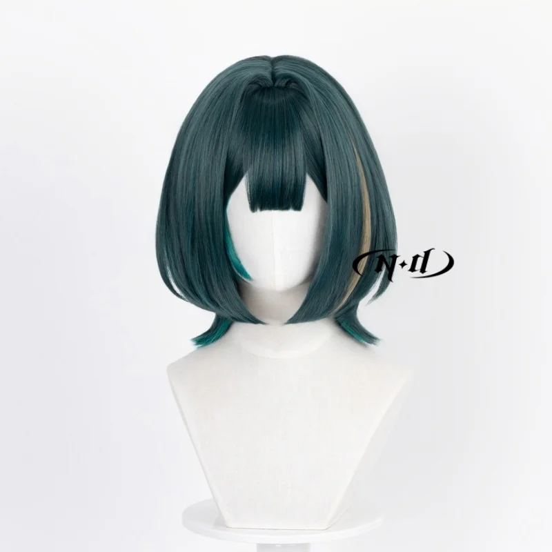 ND Brand Nefer Genshin Impact Cosplay Wigs Hair Hairpiece for Comic-con Cosplayer Halloween Costume Party Theme Heat-Resistant