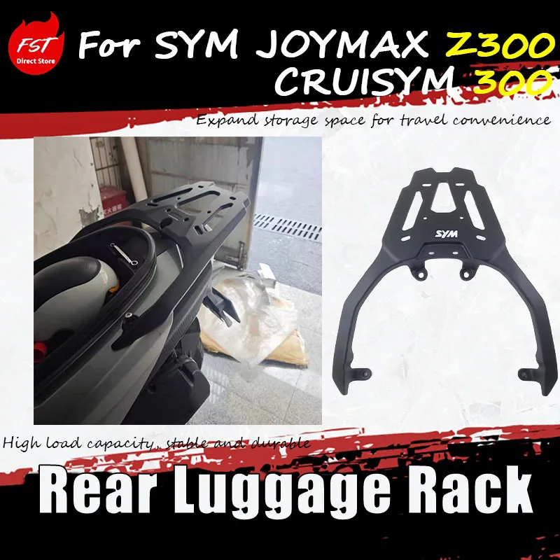 

For SYM JOYMAX Z300/CRUISYM 300 special modification accessories, rear rack, aluminum thickened rear box support bracket