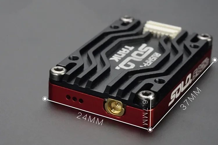 RUSH Solo Tank 5.8Ghz VTX nadajnik wideo 5.8-6G 1.6W wbudowany mikrofon dużej mocy dla FPV RC Racing Drone daleki zasięg