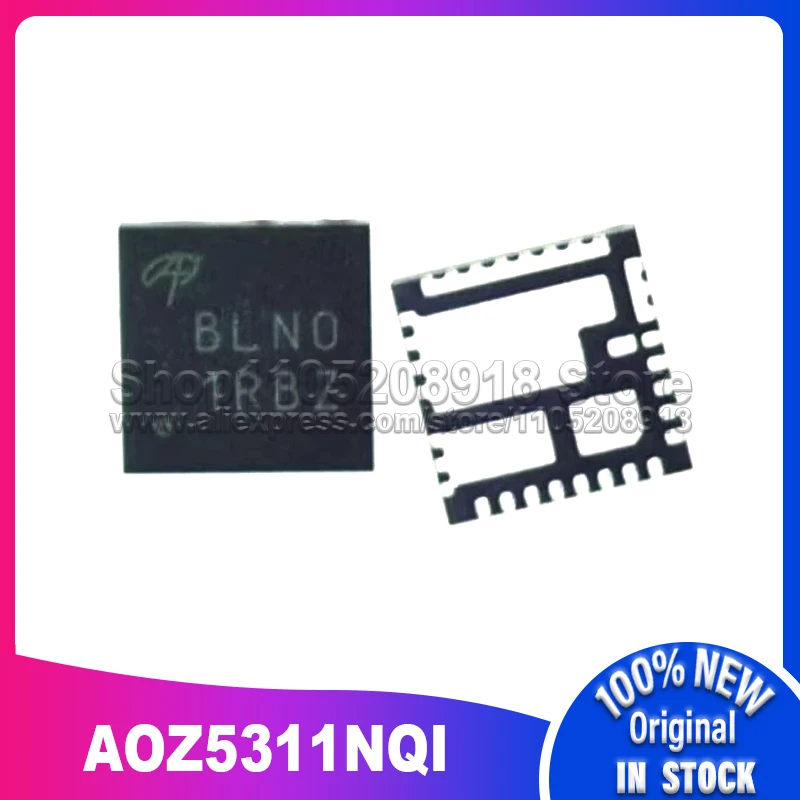 

5 шт./лот AOZ5311NQI AOZ5311NQ1 AOZ5311 (BLN0 BLNO BLND) QFN-31 100% новый оригинальный точечный запас