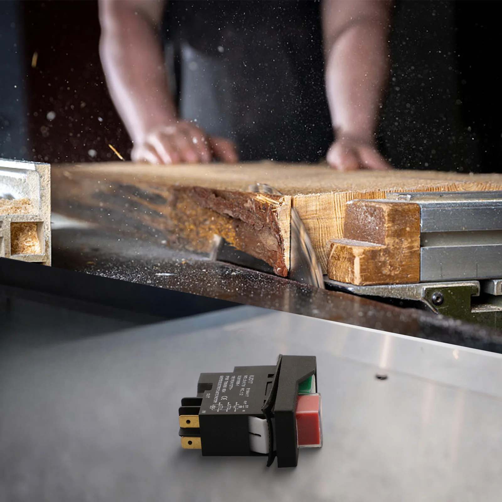 

DWE7485 Замена переключателя Замена настольной пилы 1 шт. Количество черного цвета Запасная часть для DWE7491RS