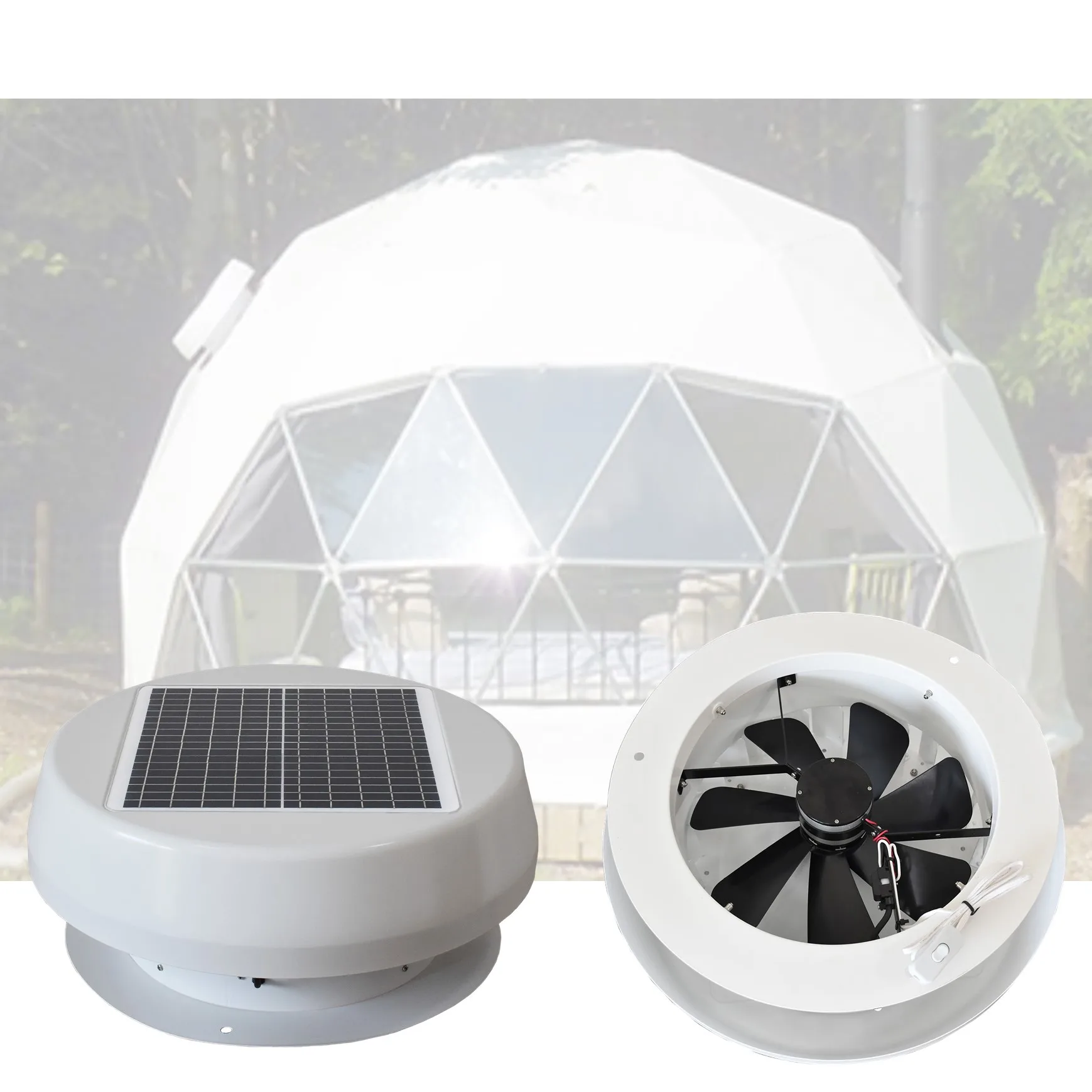 Solar Waterproof Roof Exhaust Fan