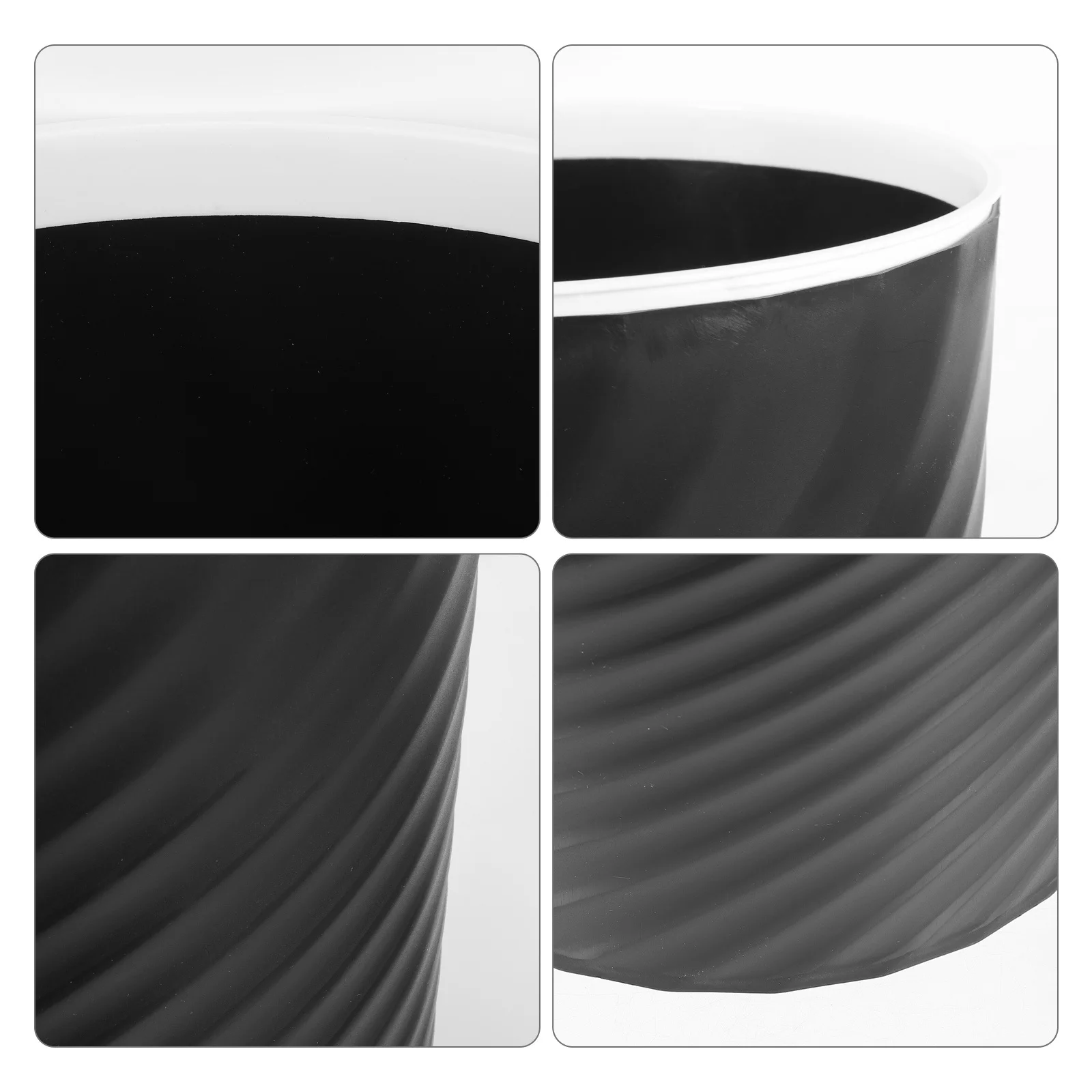 

No Lid Trash Can Simple Design Large Capacity Household Waste Basket For Kitchen Bathroom Office Bedroom Multi-Function Garbage