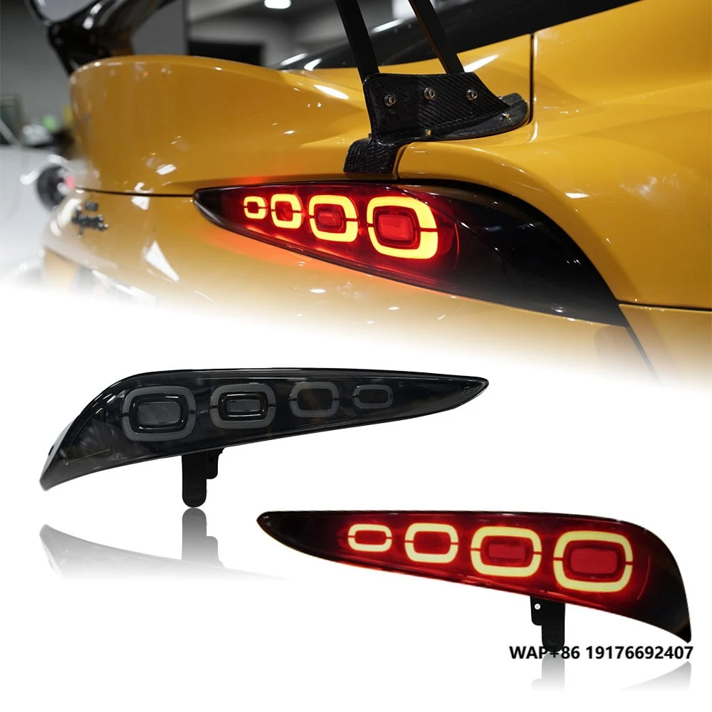 For ’Toyota Supra A91 LED Tail Lights 2021+ Car Rear Stop Brake Running Lamp Tail Lamp Assembly