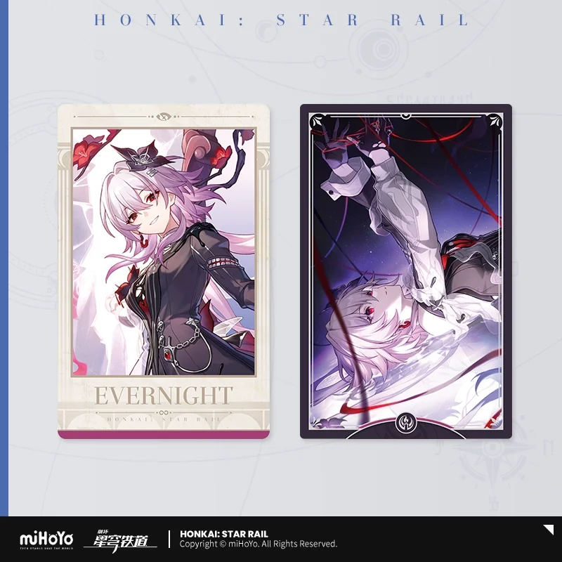 썬시아 혼카이 스타 레일 공식 상품 미호요 오리지널 정품 테마 시리즈 카드 단 헝 에버나이트